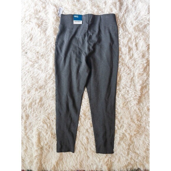 Old Navy NWT Extra High Rise Gray Leggings size Large - Picture 3 of 8